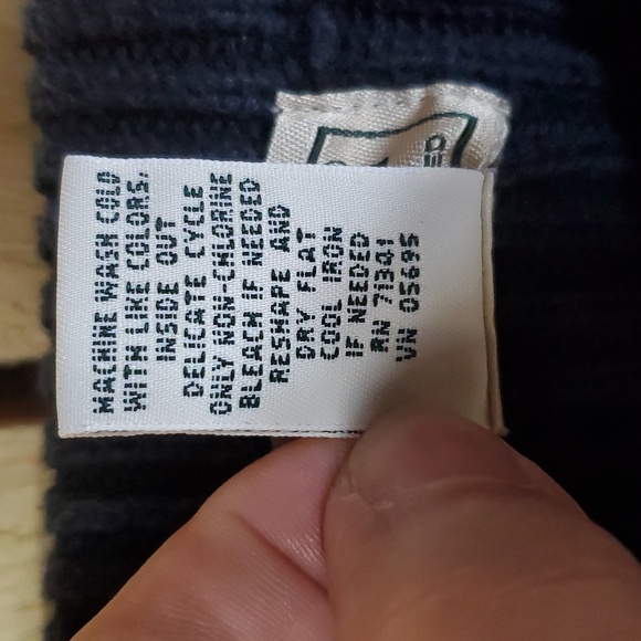 Mens LL Bean Mariner Rib Crew Sweater Size XXL-Tall - Picture 3 of 6